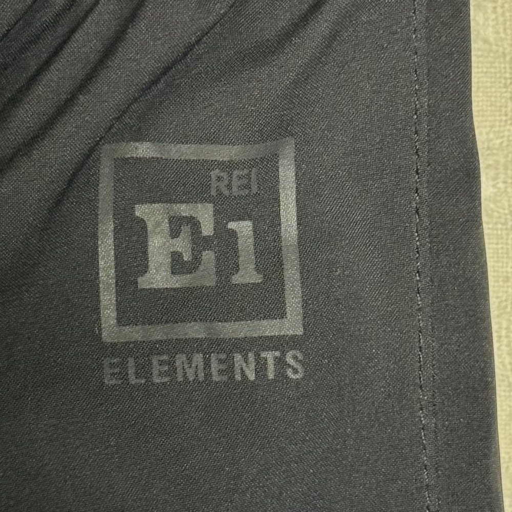 REI E1 Elements Rain Pants Womens M Petite Black Waterproof Outdoor Gorpcore - Picture 3 of 12